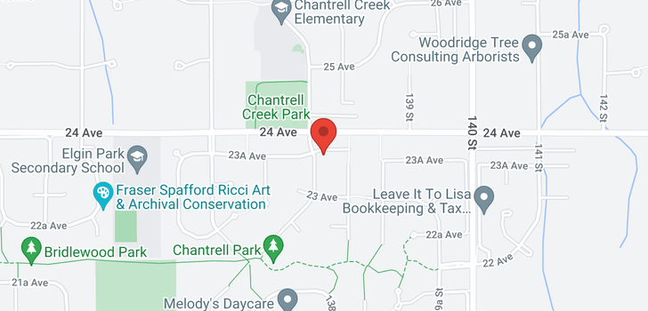 map of 2360 CHANTRELL PARK DRIVE